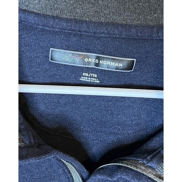 Greg Norman Men’s XXL Navy Blue 1/4 Zip Pittsburgh Panthers Pullover Used - Picture 4 of 7